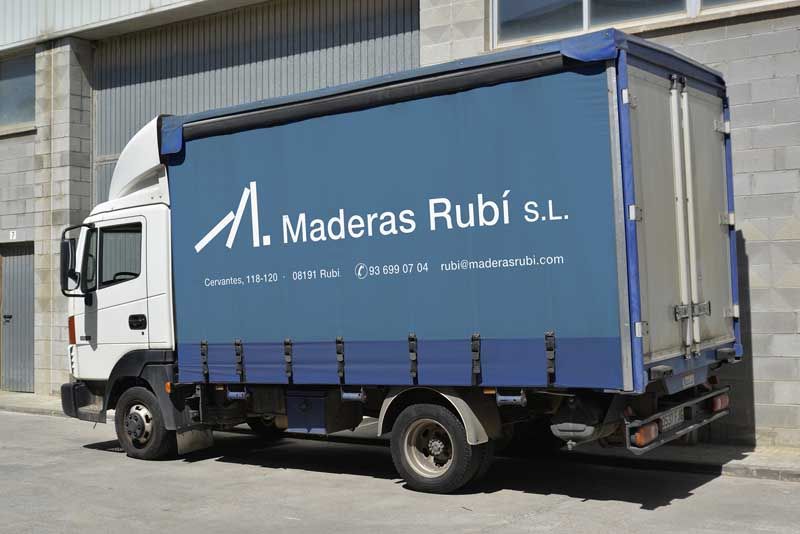 Venda i distribució de fusta Rubi